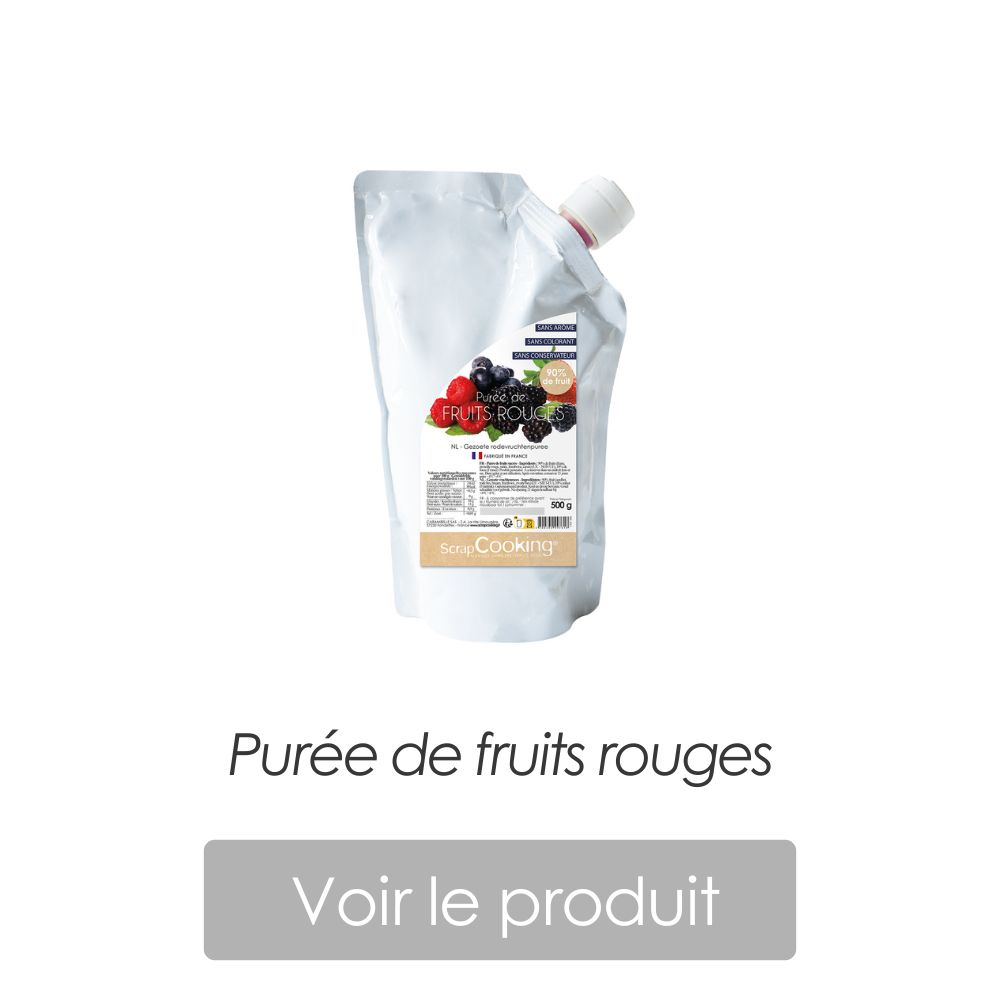 Purée fruit rouges - ScrapCooking